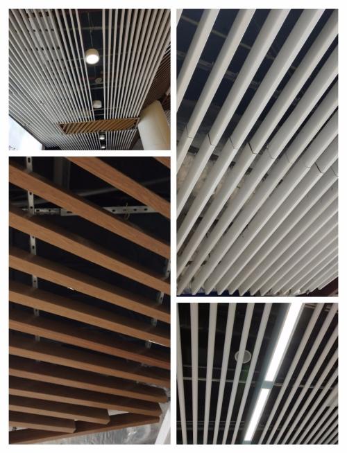 鋁方通吊頂和鋁扣板吊頂對(duì)比-鋁方通和鋁格柵